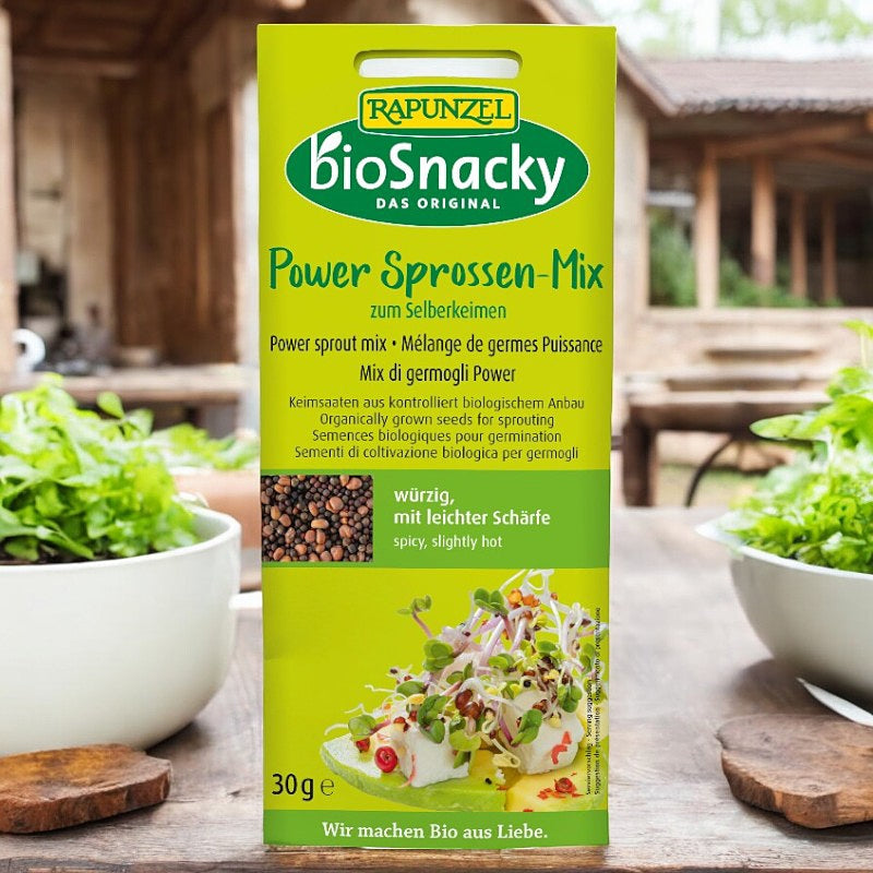 Graines à germer mélange de germes puissance BIO bioSnacky
