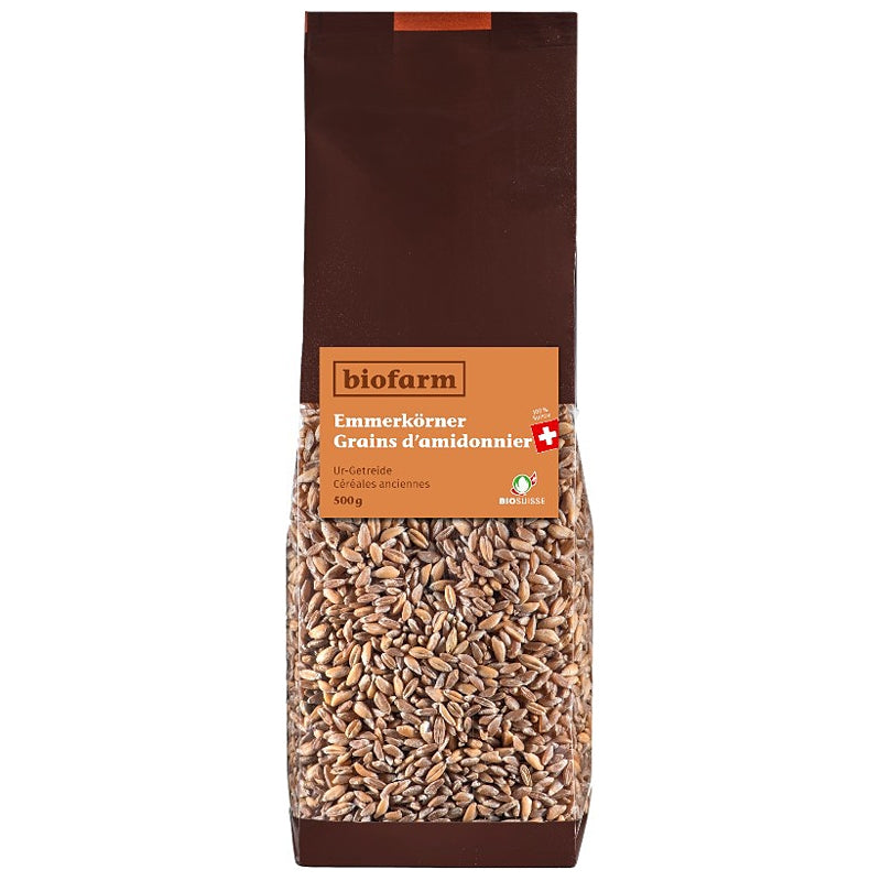 Biofarm - Grains d'amidonnier suisse BIO 500g