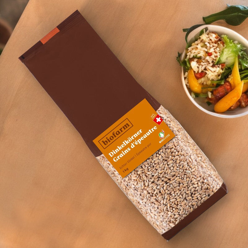 Biofarm - Grains d'épeautre suisse BIO 1kg