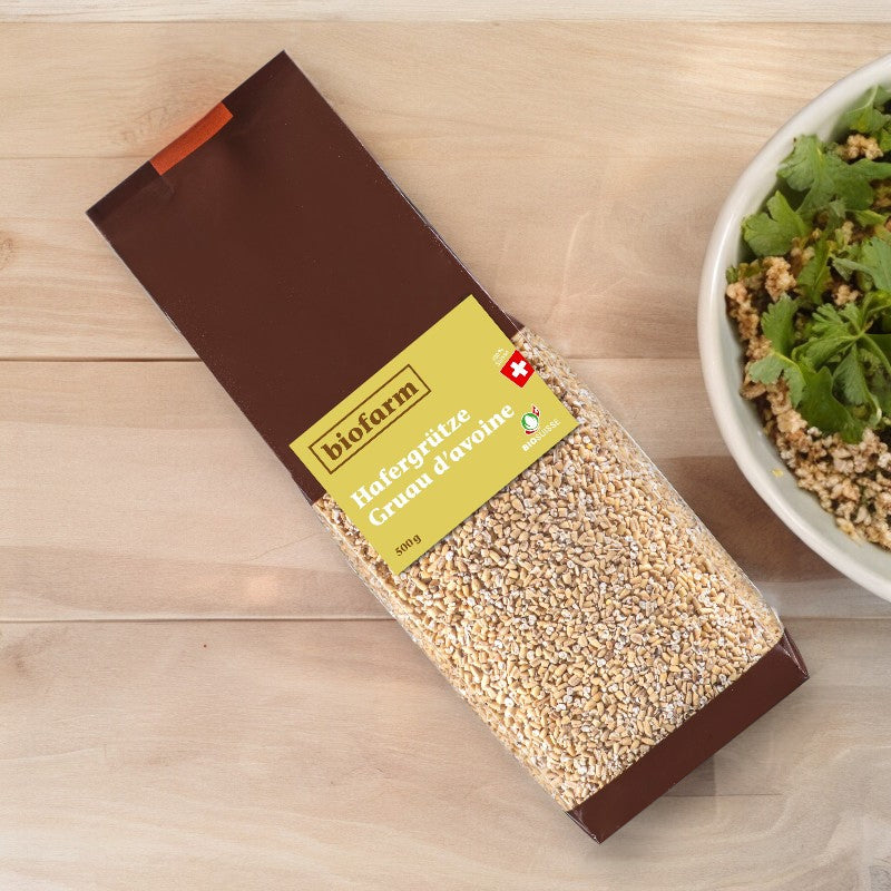 Biofarm - Gruau d'avoine suisse BIO 500g