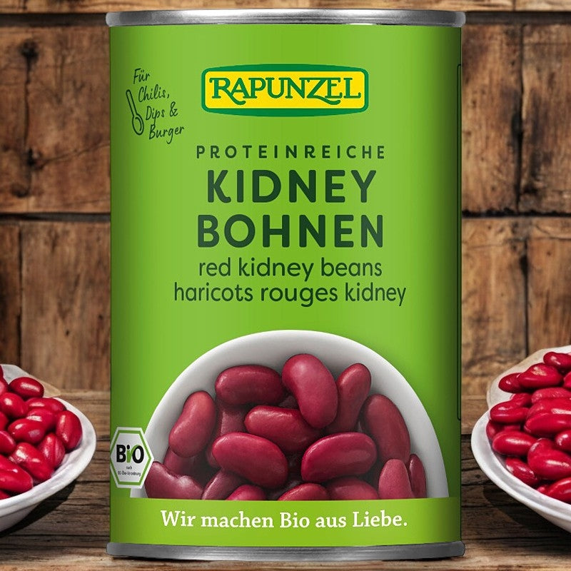 Bio-Kidneybohnen aus der Dose - 400 g - Rapunzel