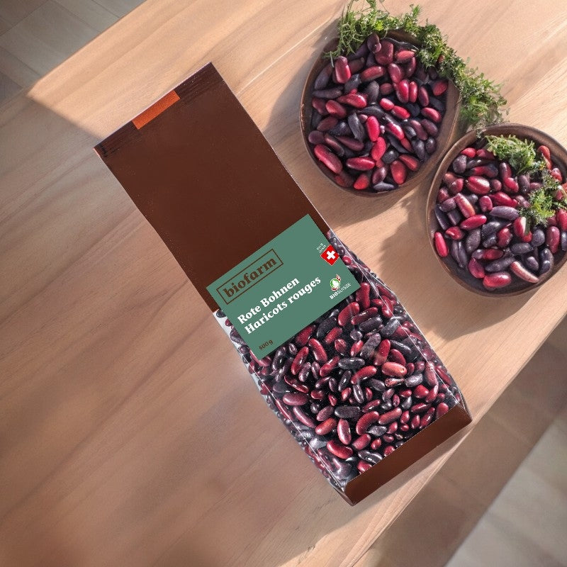 Biofarm - Haricots rouges suisses BIO 500g