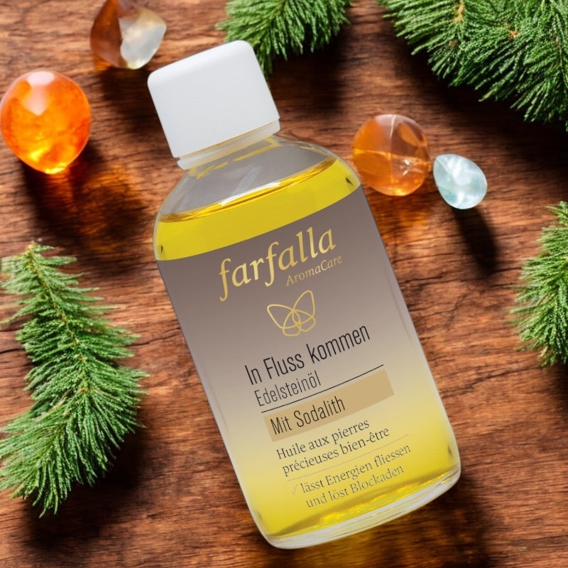 Farfalla - Edelstein-Öl Wohlbefinden BIO 100ml