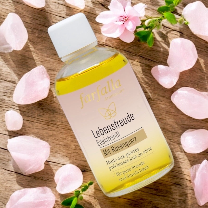 Farfalla - Huile aux pierres précieuses BIO Joie de vivre 100ml