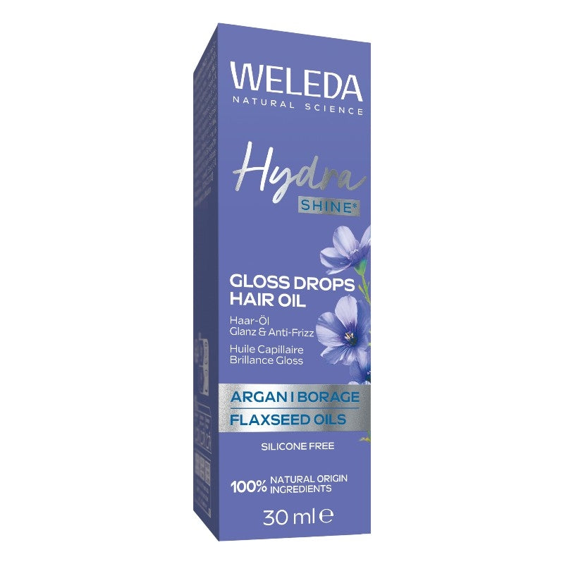 Huile capillaire brillance gloss fleurs de lin des Alpes BIO
