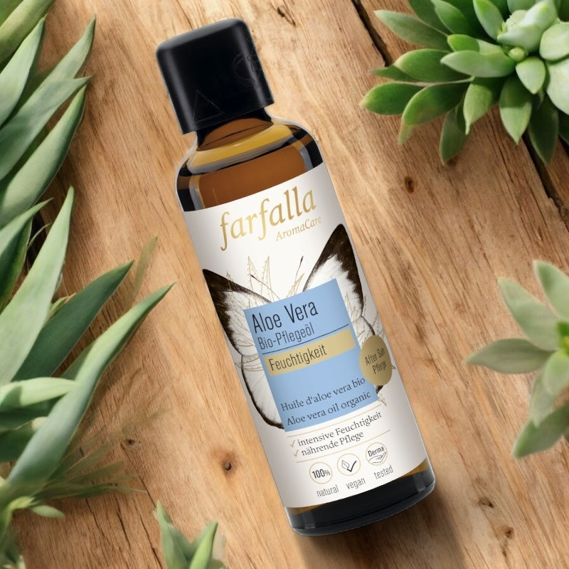 Farfalla - Huile d'aloe vera BIO 75ml