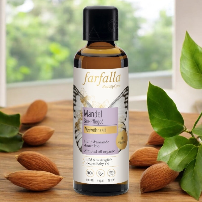 Farfalla - Huile d'amande douce BIO 75ml