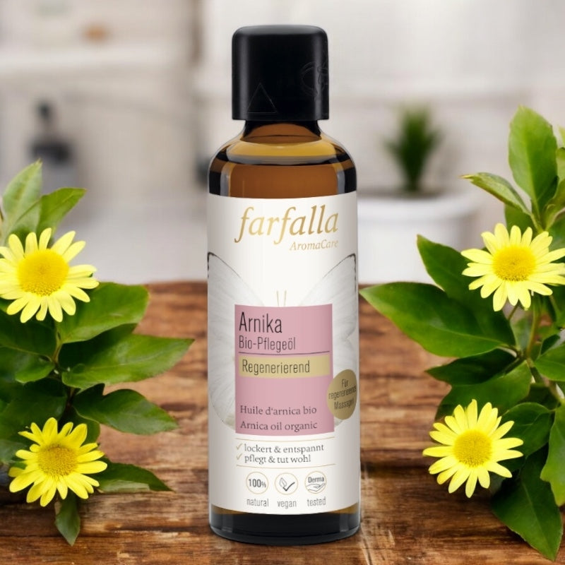 Farfalla - Huile d'arnica BIO 75ml