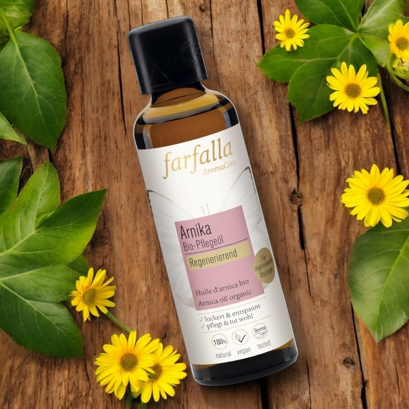 Farfalla - Huile d'arnica BIO 75ml