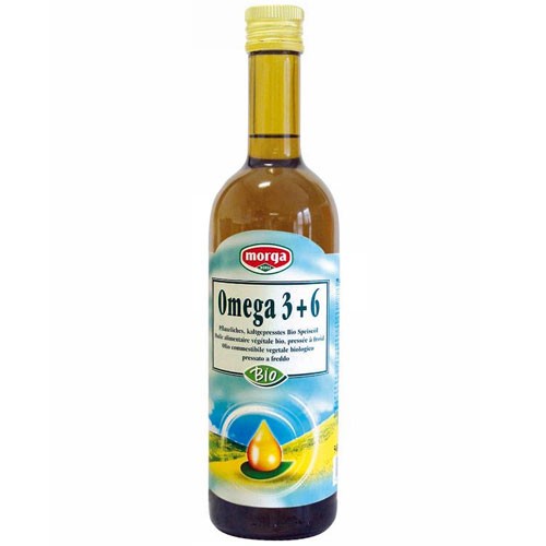 Huile d'oméga 3 & 6 BIO
