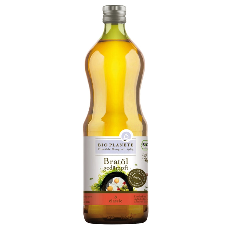 Bio Planète - Huile de friture traitée à la vapeur d'eau BIO 1L
