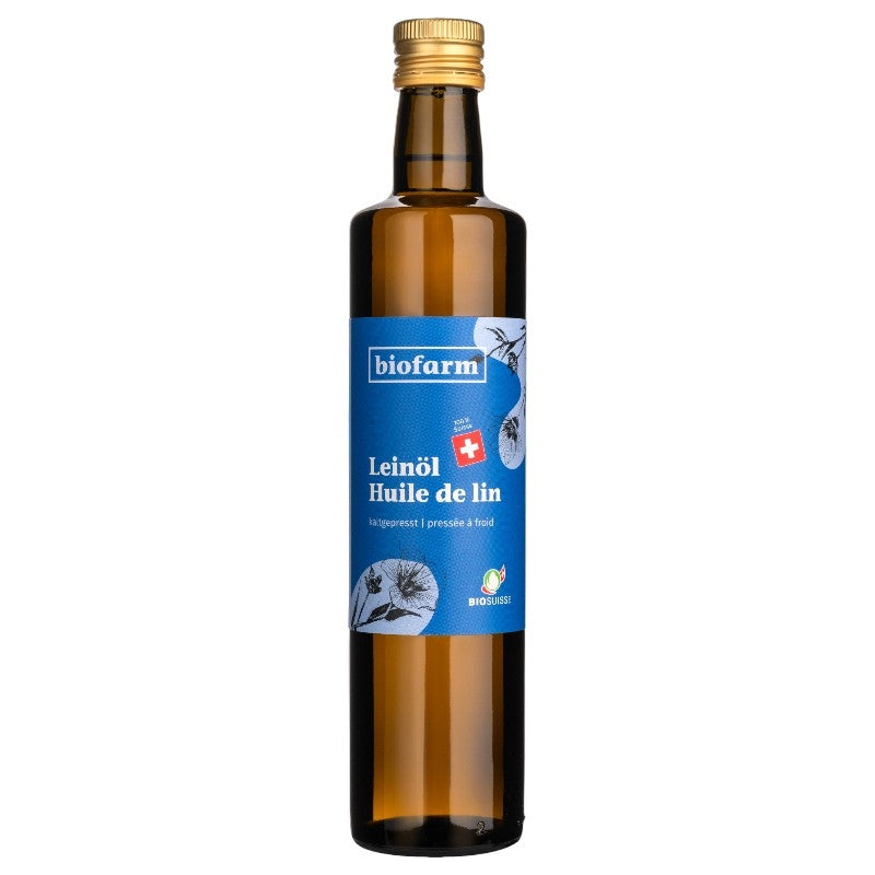 Biofarm - Huile de lin suisse BIO 500ml