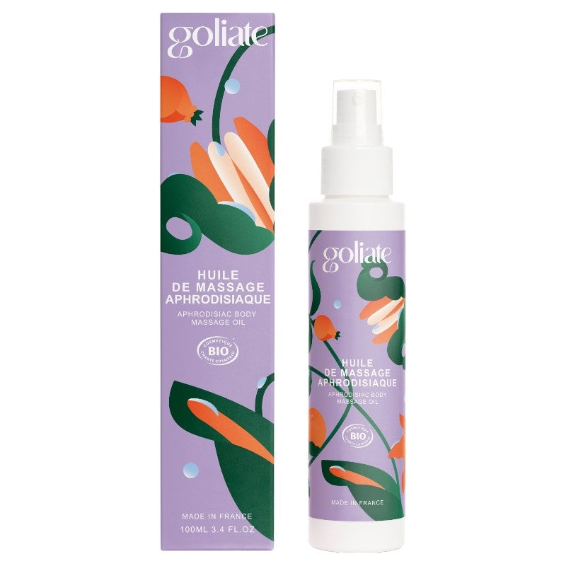 Goliate - Huile de massage aphrodisiaque BIO 100ml