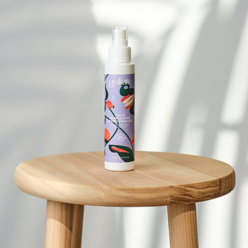 Goliate - Huile de massage aphrodisiaque BIO 100ml