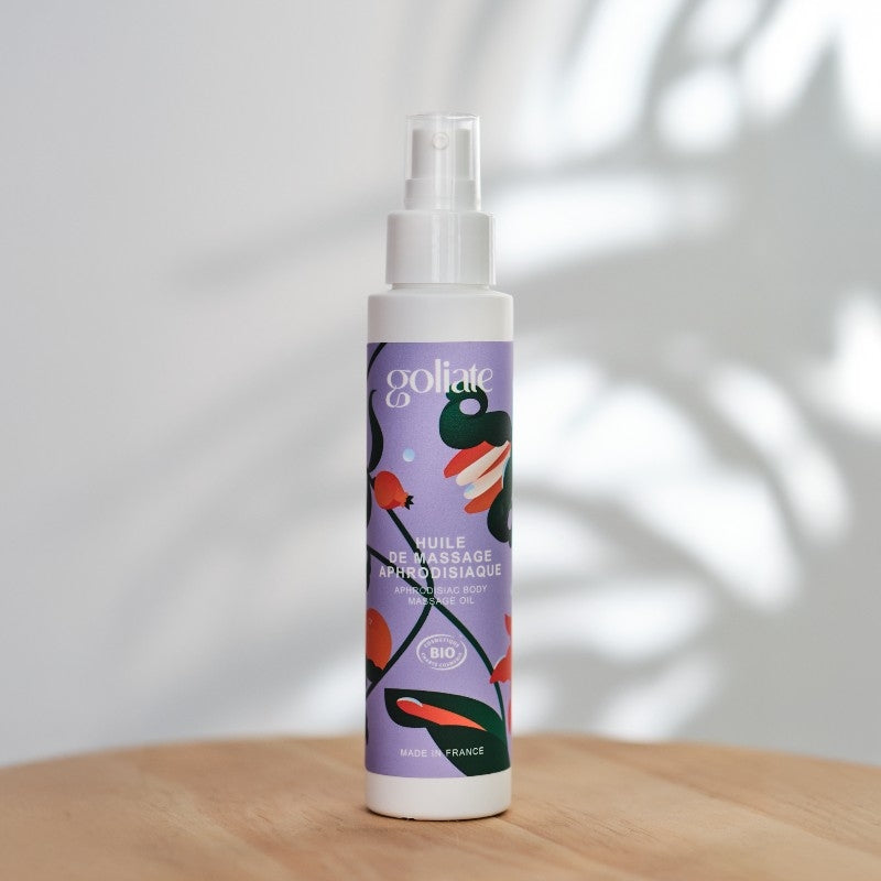 Goliate - Huile de massage aphrodisiaque BIO 100ml