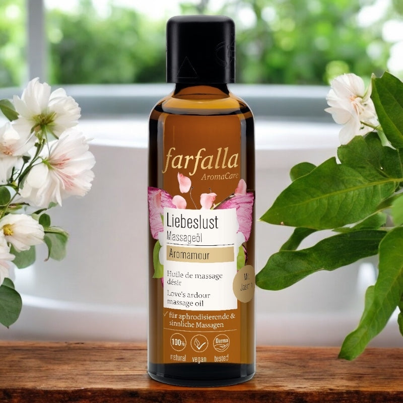 Farfalla - Massageöl Jasmin Désir BIO 75ml