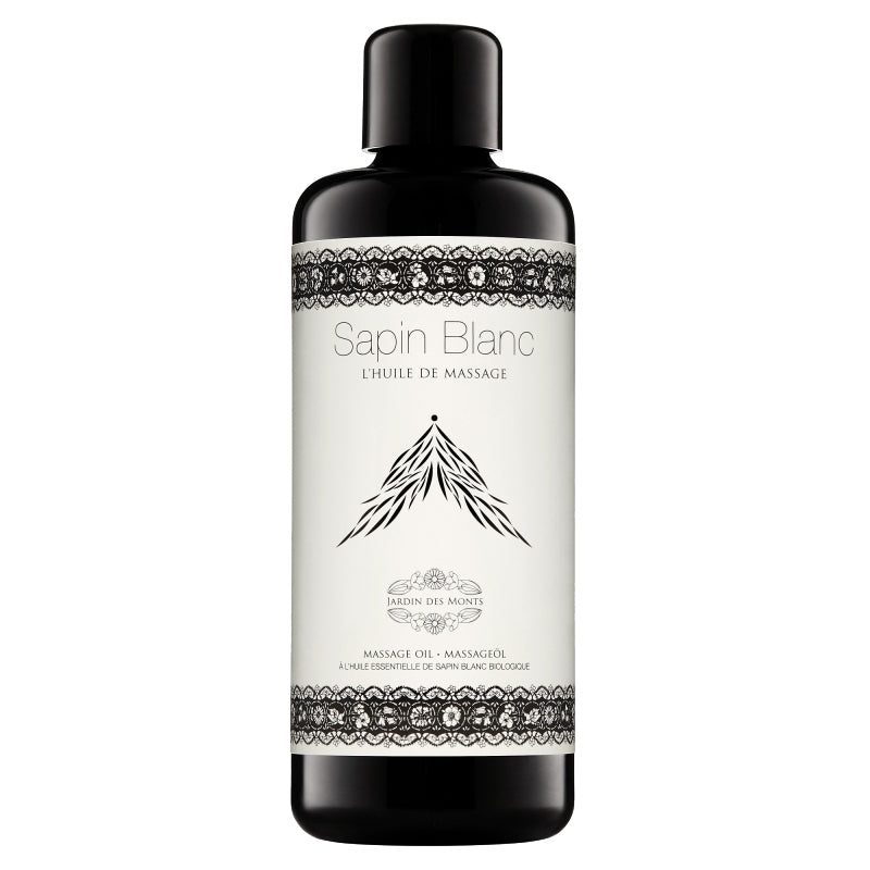 Jardin des Monts - Huile de massage énergisante BIO sapin blanc 100ml