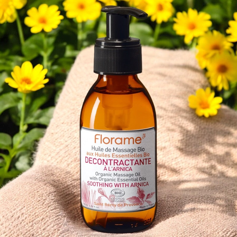 Florame - Huile de massage préparation & récupération BIO arnica 120ml