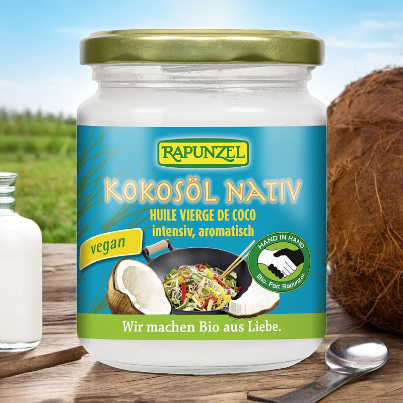 Natives Bio-Kokosöl - 200 g - Rapunzel