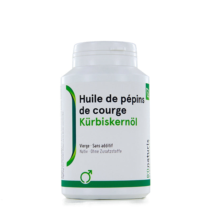 BIOnaturis - Huile de pépins de courge 180 capsules