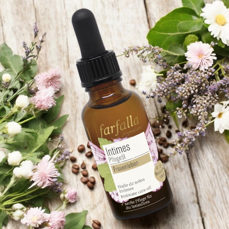 Farfalla - Huile de soins intimes BIO sauge sclarée 30ml