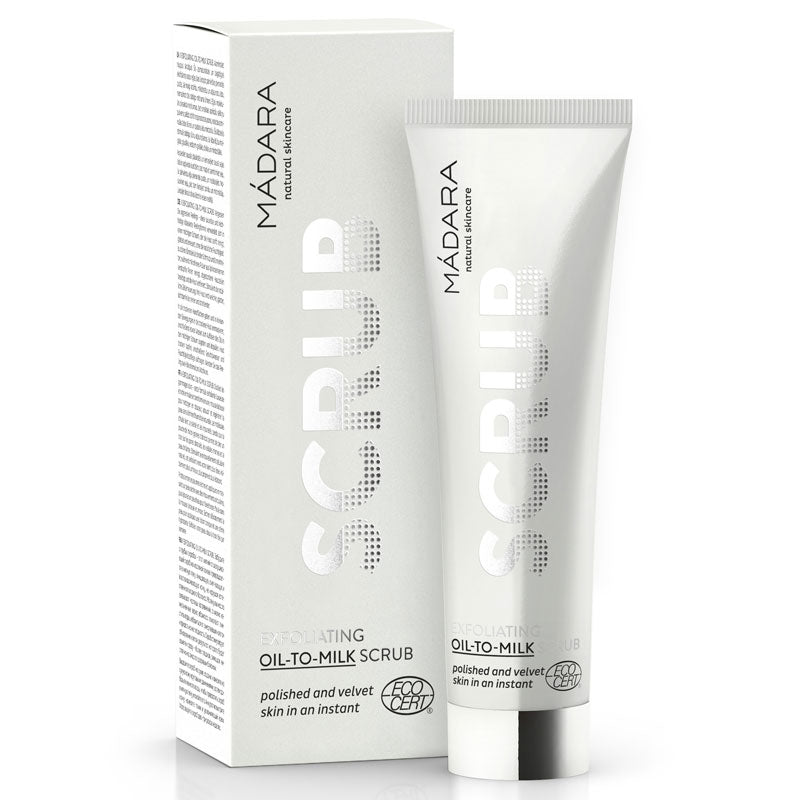 Huile-en-lait exfoliante BIO abricot & avoine