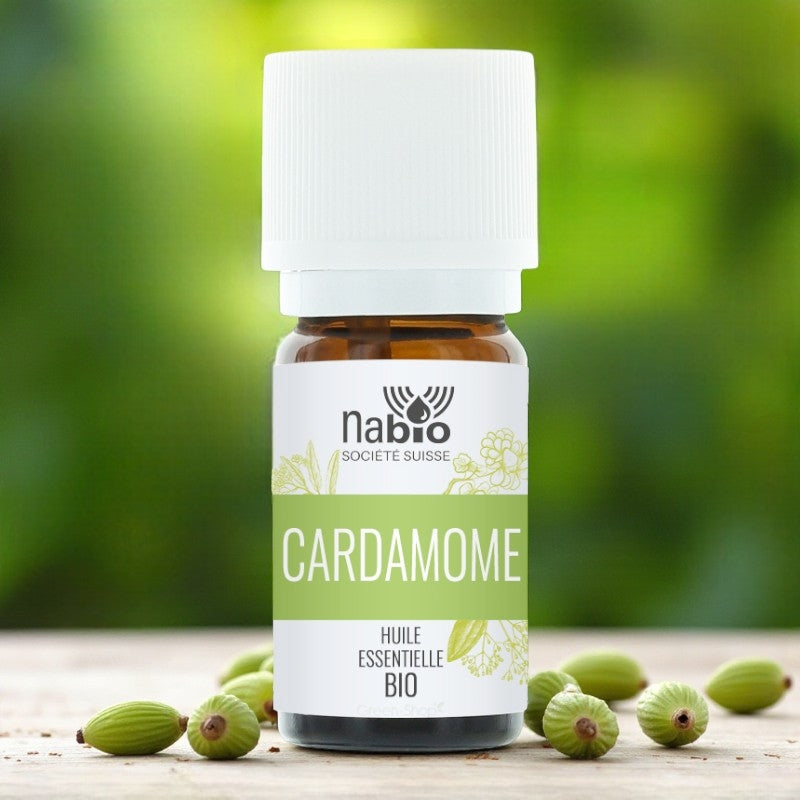 Ätherisches Bio-Kardamomöl – 5 ml – Nabio