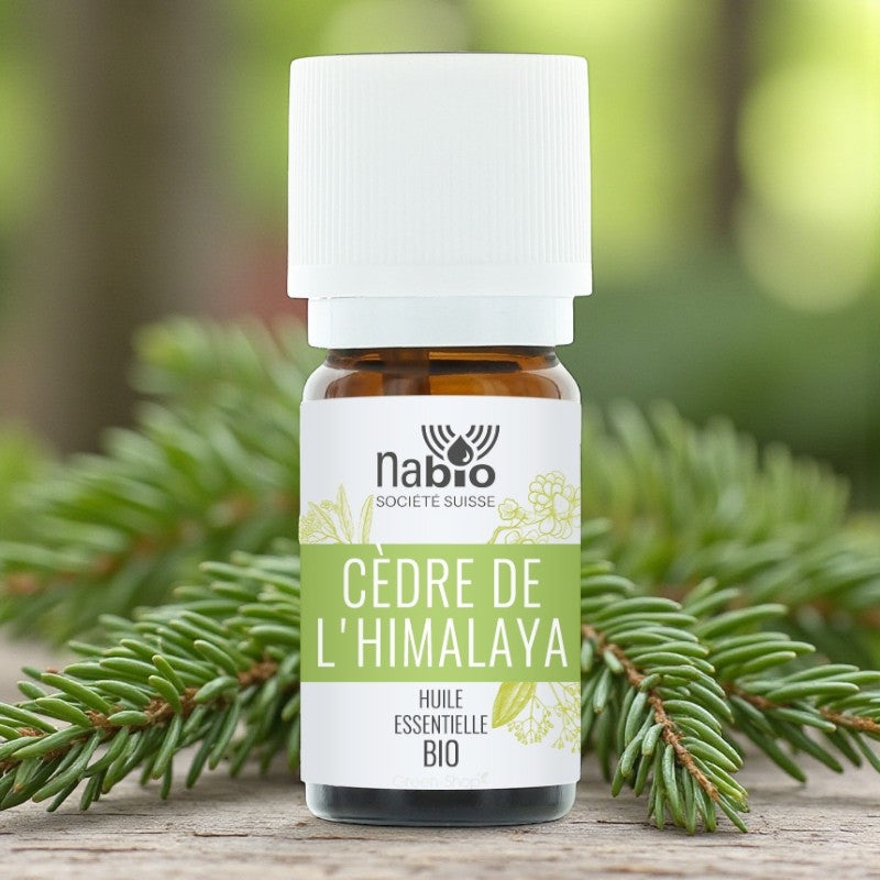Ätherisches Bio-Himalaya-Zedernholzöl – 10 ml – Nabio