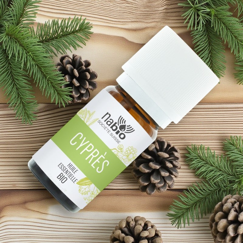 Ätherisches Bio-Zypressenöl – 10 ml – Nabio