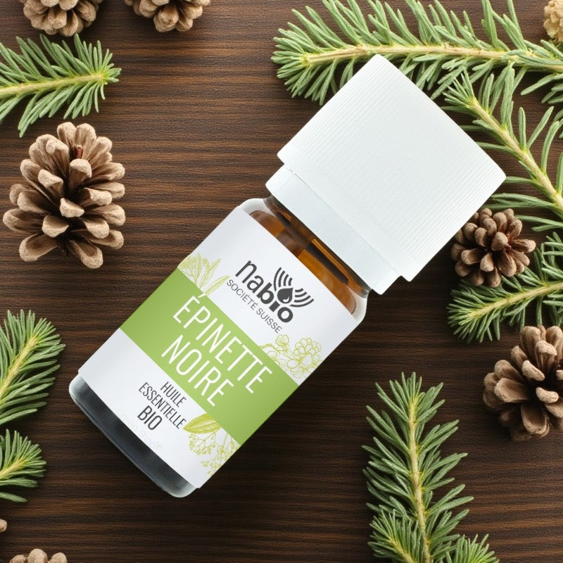 Ätherisches Bio-Schwarzfichtenöl – 10 ml – Nabio