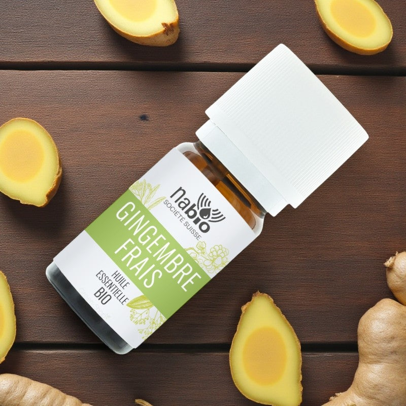 Huile essentielle BIO Gingembre frais