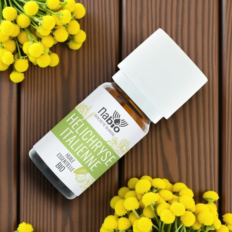 Ätherisches Bio-Helichrysumöl aus Italien – 2 ml – Nabio