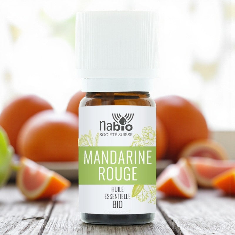Ätherisches Bio-Mandarinenöl (rote Mandarine) – 10 ml – Nabio