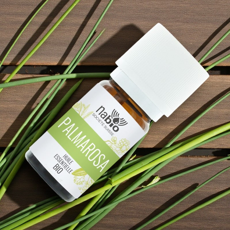 Ätherisches Bio-Palmarosaöl – 10 ml – Nabio
