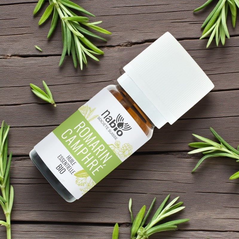 Ätherisches Bio-Kampfer-Rosmarinöl – 10 ml – Nabio