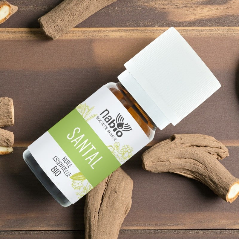 Ätherisches Bio-Sandelholzöl – 2 ml – Nabio