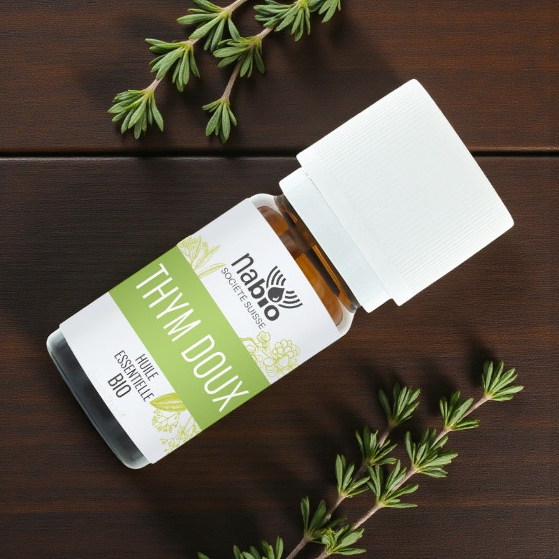 Ätherisches Bio-Süßthymianöl – 5 ml – Nabio