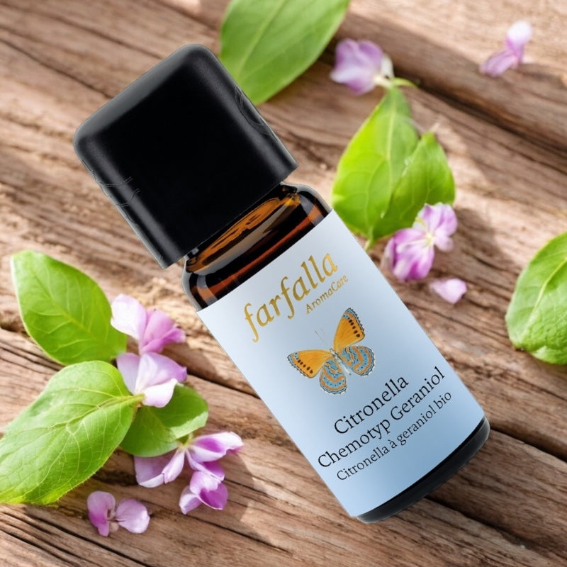 Farfalla - Huile essentielle Citronella à geraniol BIO 10ml