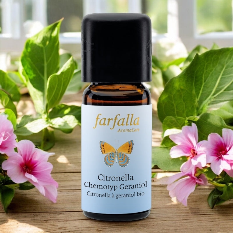 Farfalla - Huile essentielle Citronella à geraniol BIO 10ml