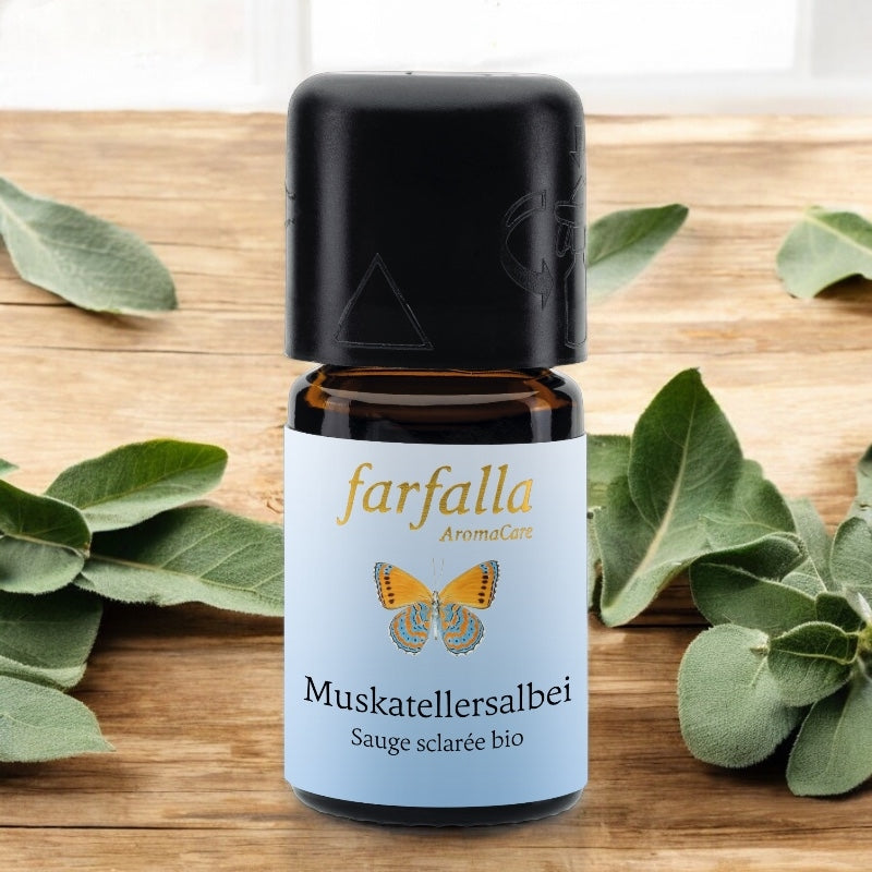 Farfalla - Huile essentielle Sauge sclarée BIO 5ml