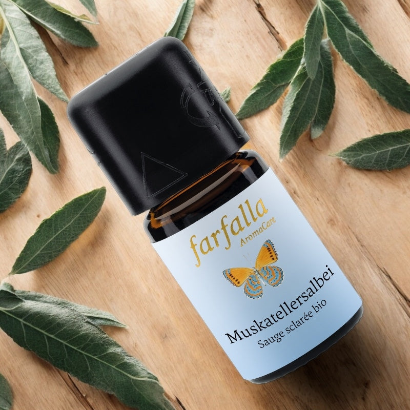 Farfalla - Huile essentielle Sauge sclarée BIO 5ml