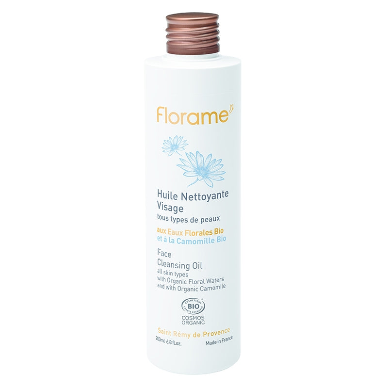 Florame - Huile nettoyante visage BIO camomille 200ml