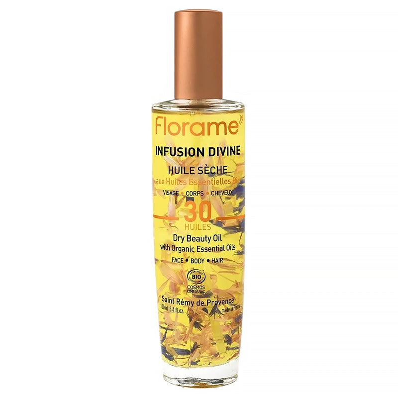 Florame - Huile sèche infusion divine BIO 30 huiles 100ml