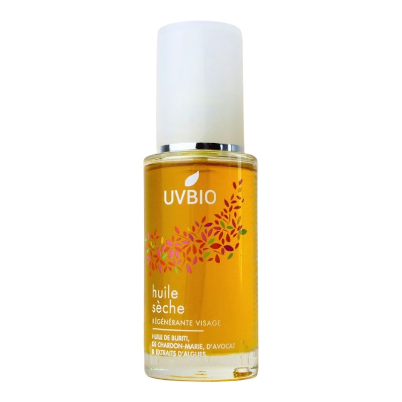 Huile sèche régénérante visage BIO avocat & rosier muscat