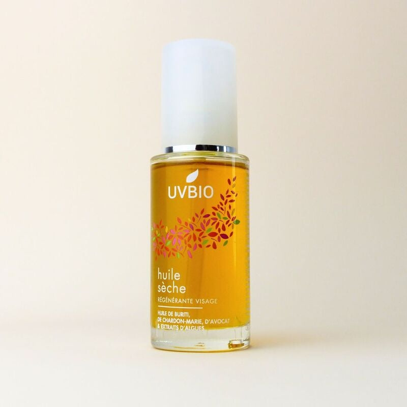 Huile sèche régénérante visage BIO avocat & rosier muscat