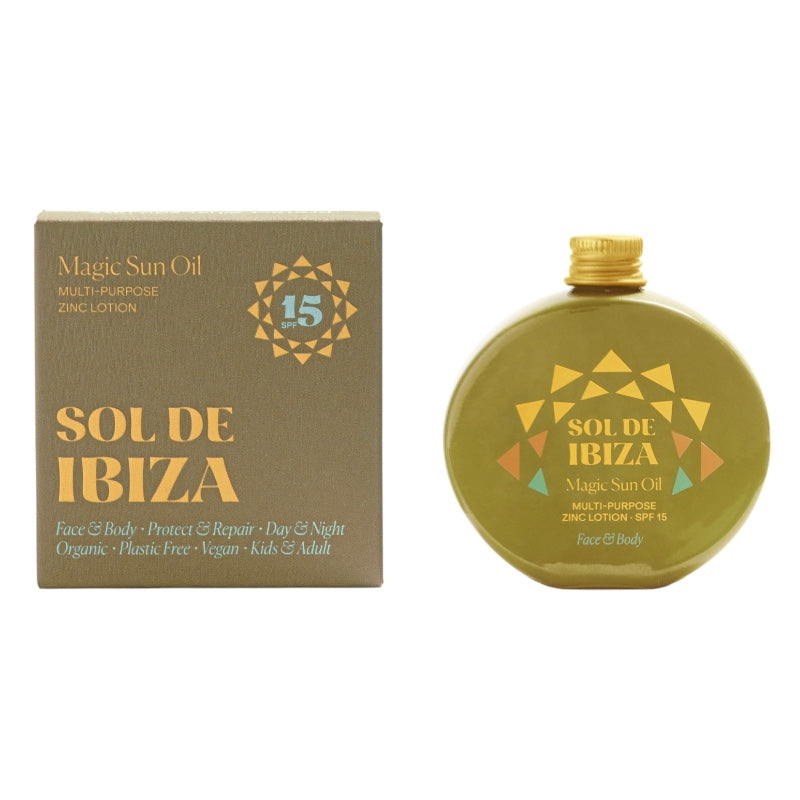 Huile solaire visage & corps BIO IP 15 - 30ml