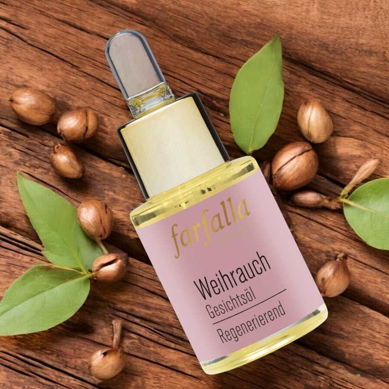 Farfalla - Huile visage régénérante BIO encens 15ml