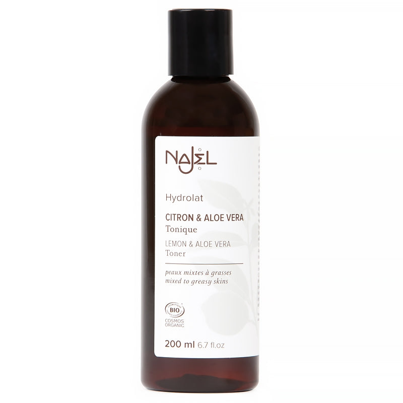 Hydrolat de citron & aloe vera BIO - peaux mixtes à grasses