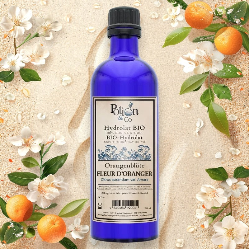 Bio-Orangenblütenhydrolat - 200 ml - Potion & Co
