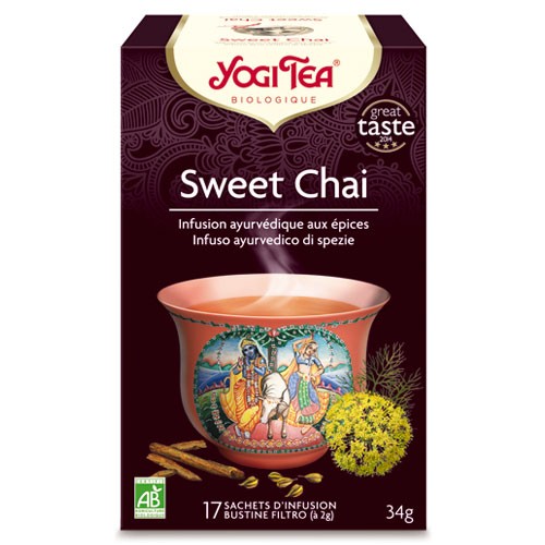 Bio-Anis-, Süßholz- und Fenchelaufguss - Süßer Chai - Yogi-Tee